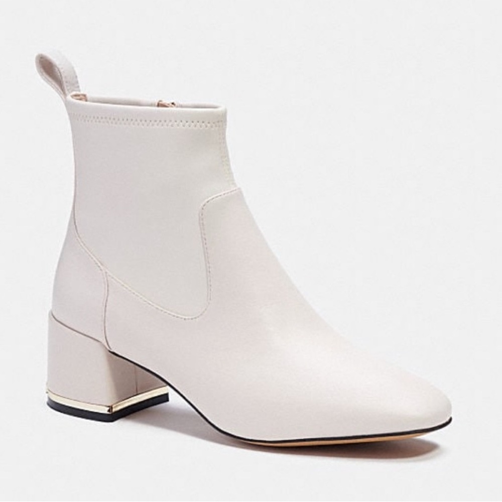 Coach Nala Leather Bootie